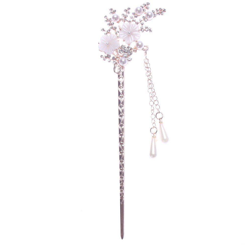 Horquillas Retro Vintage para de boda para mujeres elegantes, Clip de pelo colorido para mujeres y niñas Accesorios para peinados: 4