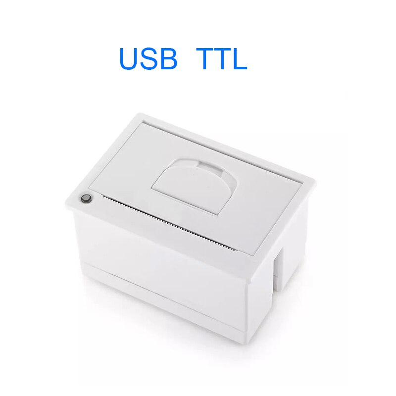 204 mini embedded printer thermal ESC POS receipt parallel panel printer USB TTL RS232 Kiosk Printer 58mm Barcode Arduino: USB TTL
