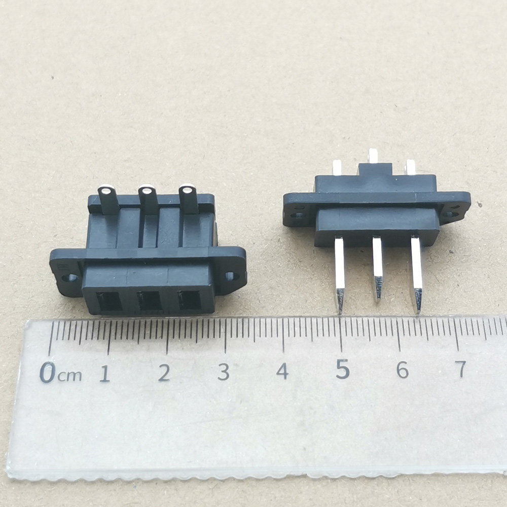 1PC 3P 50A Lithium Battery Connector 3Pin Electric Scooter Blade Male Female Battery Power Connector Charging Interface Socket