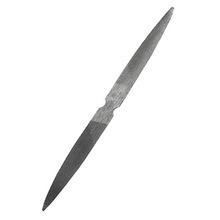 8 Inch Steel Double Ended Flat And Half Round Wax Carving File