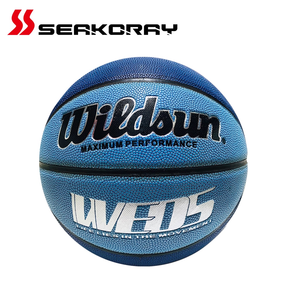 Basketball Ball 7# PU Leather Official Size7 Outdoor Indoor Match Training Men Women Basketball (Ball needle + ball net)