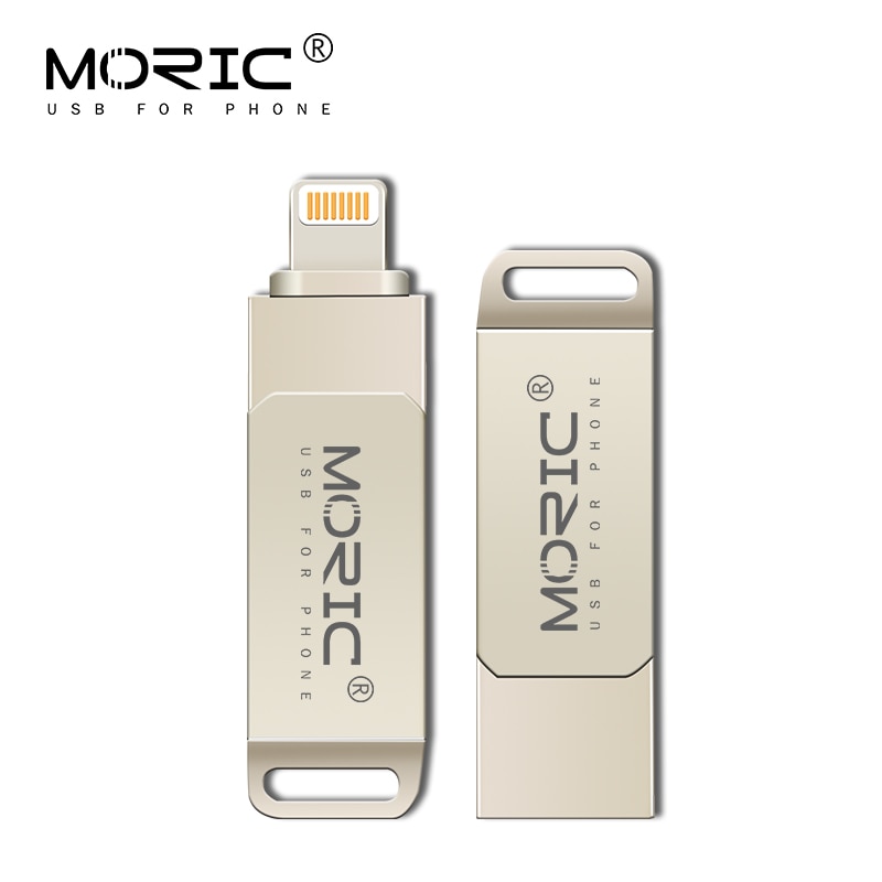 Usb Flash Drive Voor iPhone 6/6 s/6 Plus/7/7 Plus/8/ X Usb/Otg/Lightning 2 in 1 Pen Drive Voor iOS Externe Opslagapparaten