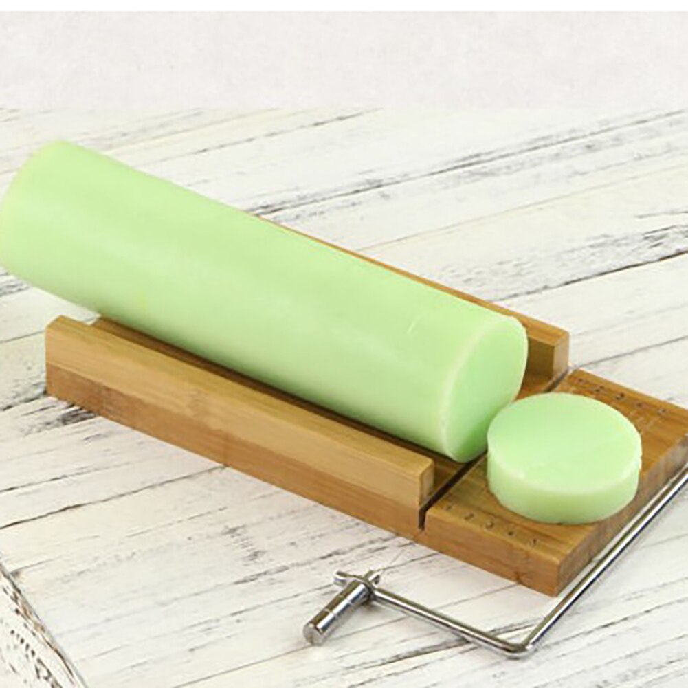Soap Making Tools Set Adjustable Wooden Soap Cutter Box Stainless Steel Wax DIY Soap Slicer Wavy Knives Soaps Making Kits