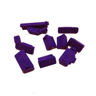 13 Stks/set Siliconen Anti Dust Plug Cover Stopper Stof Plug Laptop Stofdicht Usb Stof Plug Computer Accessoires Voor Vele Modellen: Purple