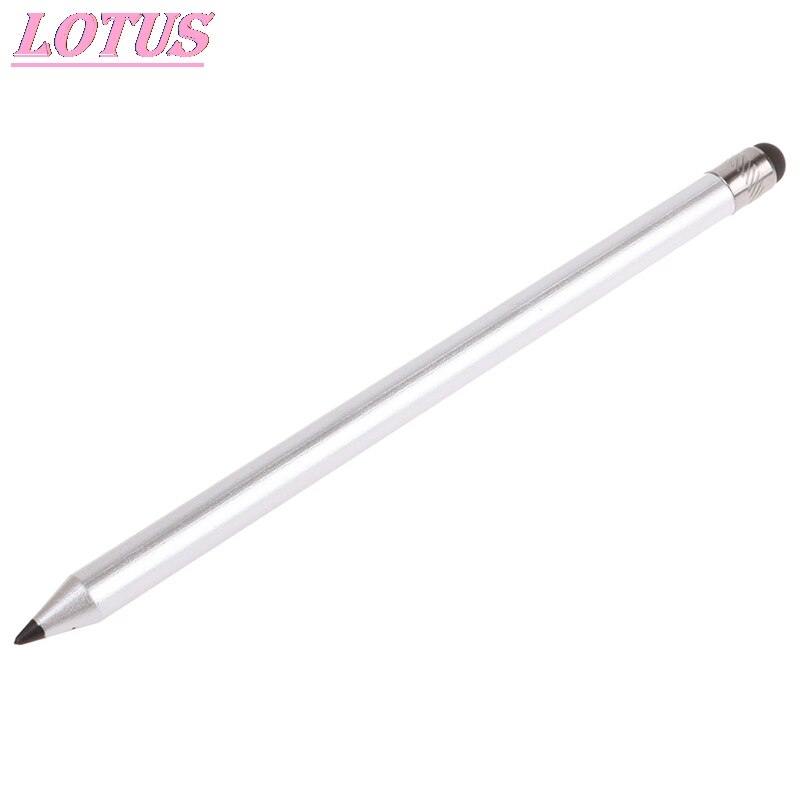 Capacitive pen Touch screen capacitive pen for tablet accessories dual-head i-pad capacitive pen xiaomi apple Samsung 1 unidad: Gray