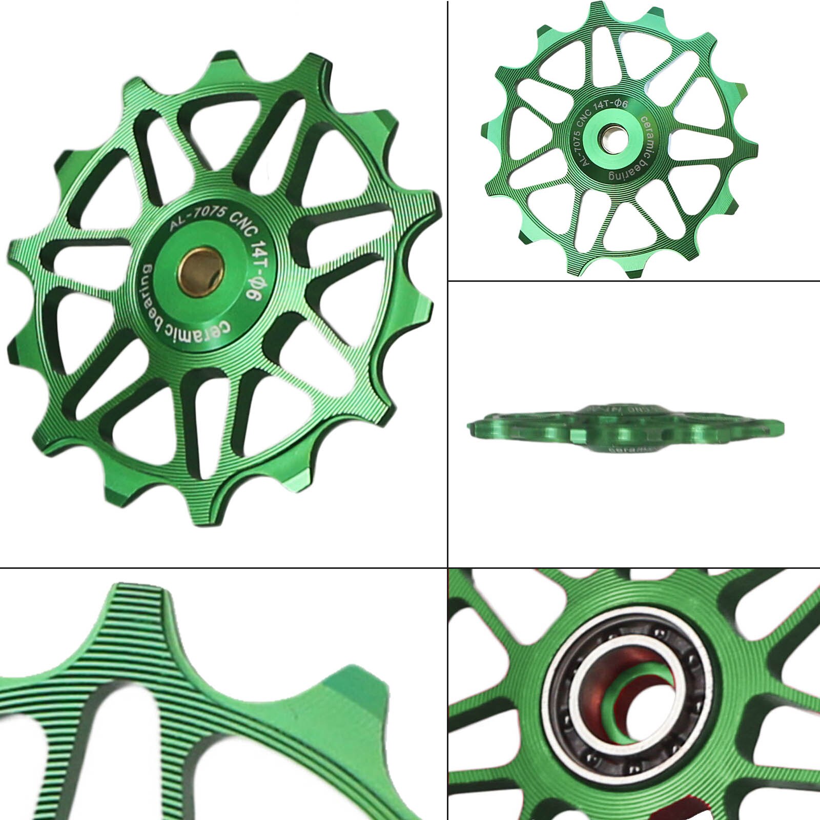 12T 14T 16T 18T Jockey Rad Schaltwerk Keramik Rolle Rennrad führen Rolle Für Shimano sram GX XX1 X01 Adler NX 12 Geschwindigkeit