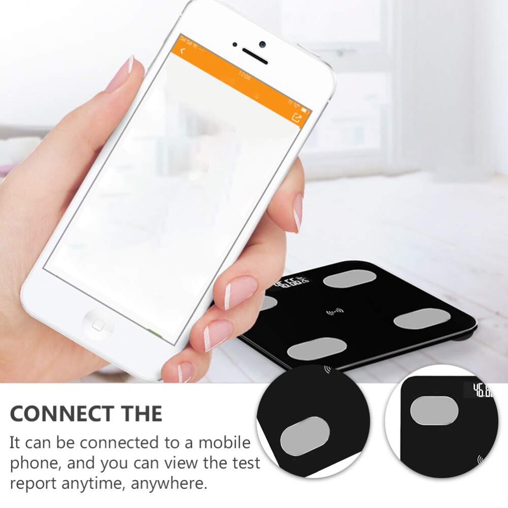 1Pc Body Weight Scale Body Fat BMI Scale Fitness Management Scale Home Gadget