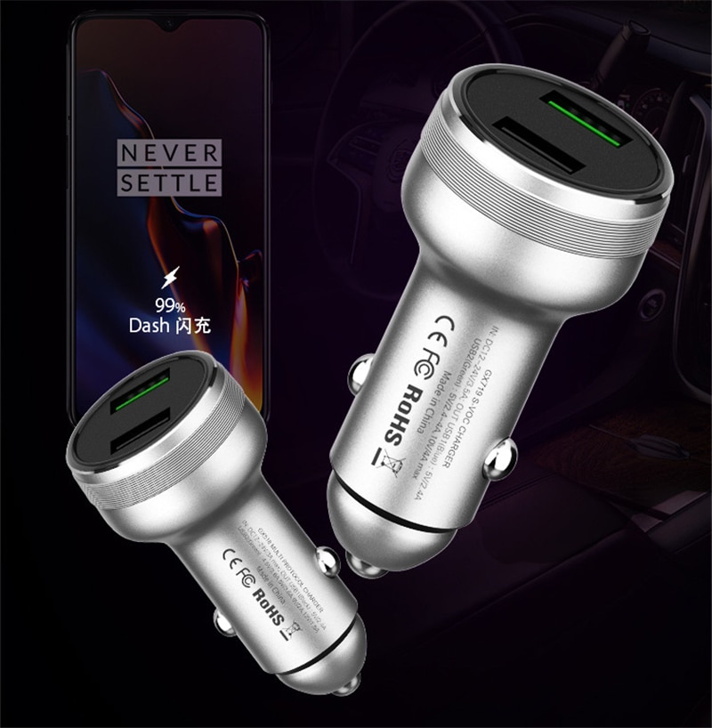 OnePlus 8 Pro Warp Car Charger S-Vooc Fast Car Charging Original OnePlus Cable For One Plus 8 7T 6T 5T 1+5 1+3 Dash Charger