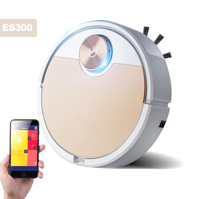 ES06 Smart Robot Vacuum Cleaner Mobile Phone APP Remote Control Automatic vaccum cleaner for Home Dust Removal cleaning Sweeper