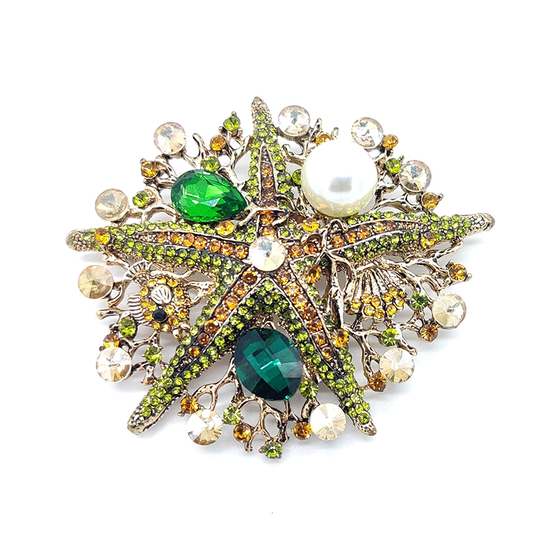 Pd Broche Lente Zomer Super Zeester Dames Hoed Pin Accessoires Parel Parel Broches Voor Vrouwen Sieraden Panochas: Rose Goud Kleur