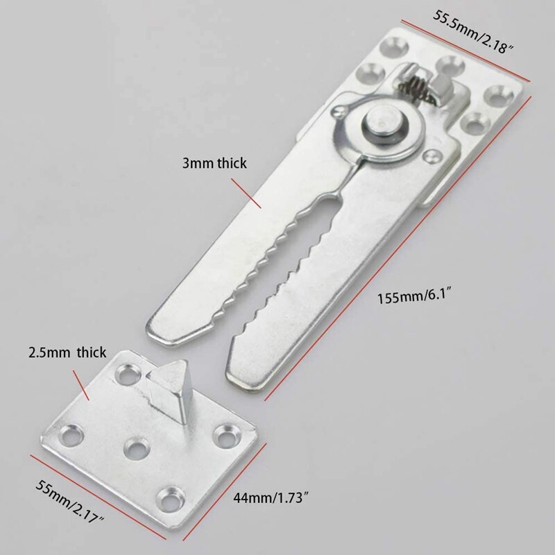 4 Packs of Sectional Sofa Connectors, Sectional Sofa Furniture Connectors, Sofa Clips