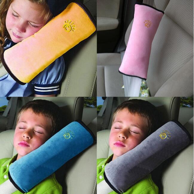 Kid Auto Kussens Auto Veiligheid Seat Belt Voertuig Schouder Kussen Pad Kinderen Bescherming Ondersteuning Kussen Voor Kinderen Auto Kussen