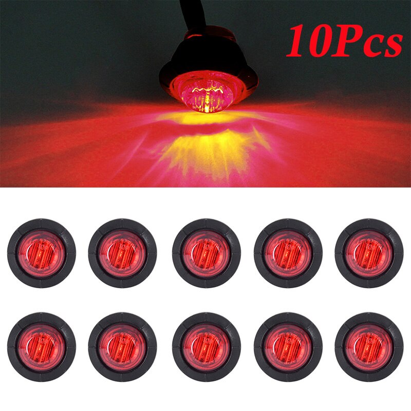 Car Marker Lights Trailer Button Side Lamps Super – Grandado