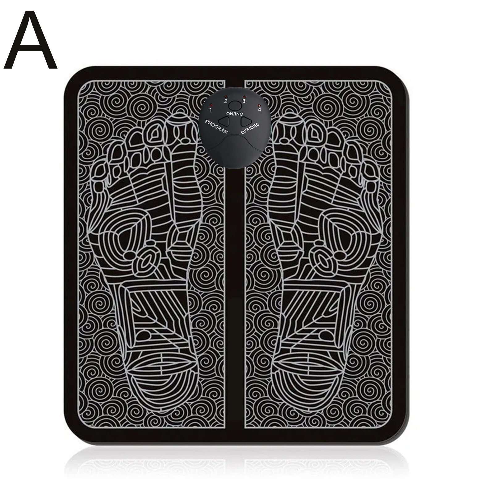 Ems beenvervorming usb voetmassage apparaat draadloze afstandsbediening massagekussen huishouden  kg66: A