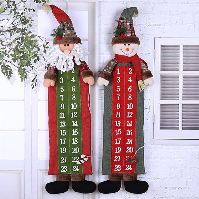 År feiring hengende julekalender kalender lage unike skrivebord vinter barn utsøkt tøy hjemmeinnredning