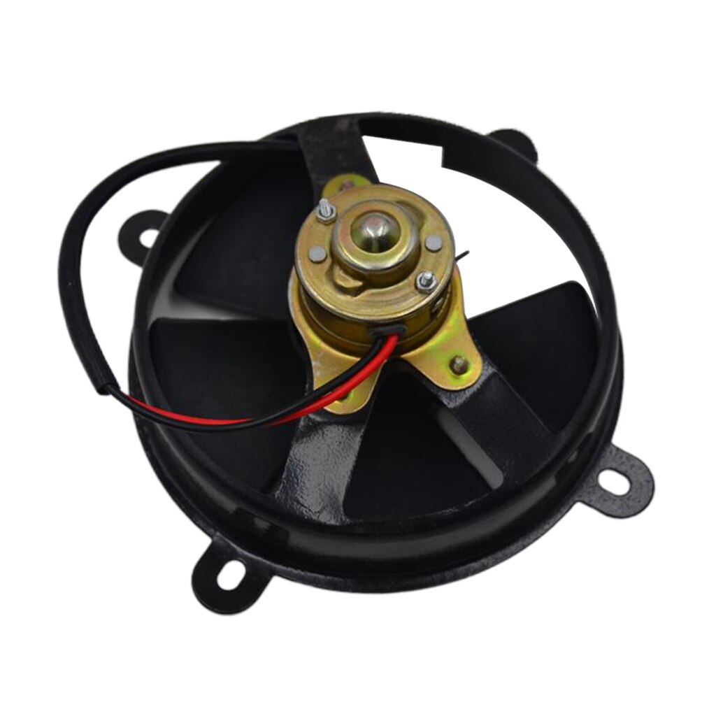 Ventilador de refrigeración del radiador del motor, 6 pulgadas, 5 aspas, 12V, Universal, para ATV de 150cc