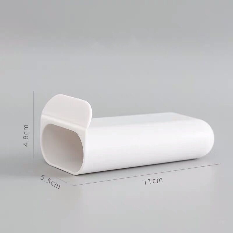 Sharkbang kestävä itseliimautuva kynäteline pöytäkoneen järjestäjä säilytyspidike kontti koulutoimisto kawaii paperitavarat: Valkoinen b