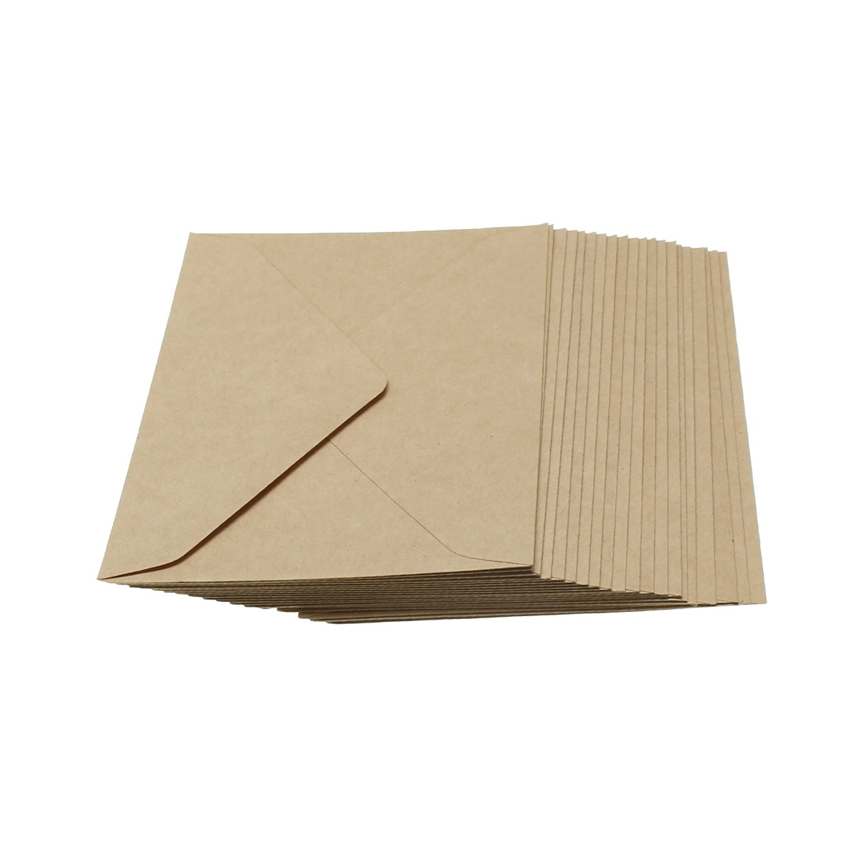 20pcs/set Classical Kraft Paper Envelopes Mini Paper Window Envelopes Wedding Invitation Birthday Party Envelope DIY Craft