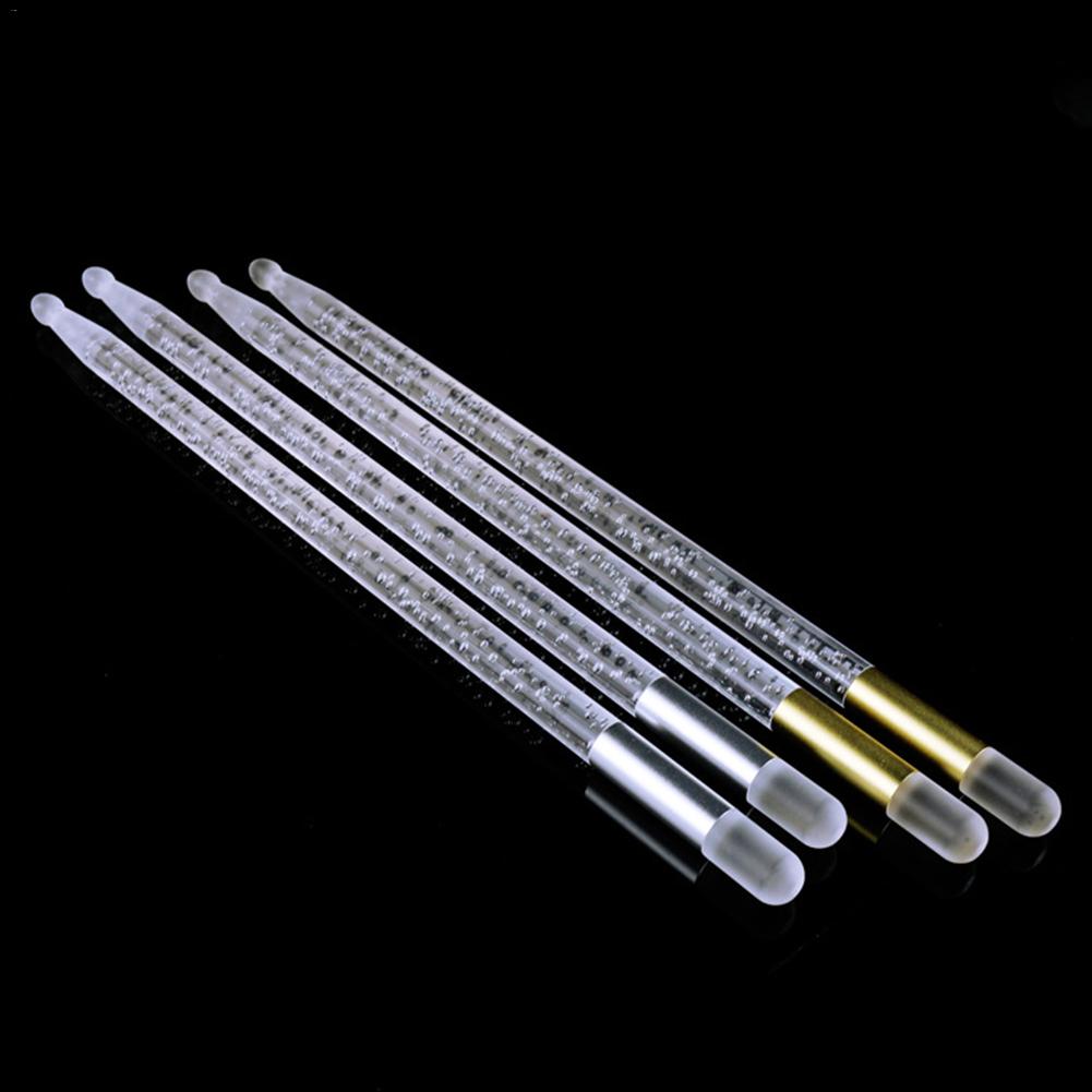 Baguettes de batterie lumineuses en acrylique, 5a, LED lumineuses pour la Performance sur scène
