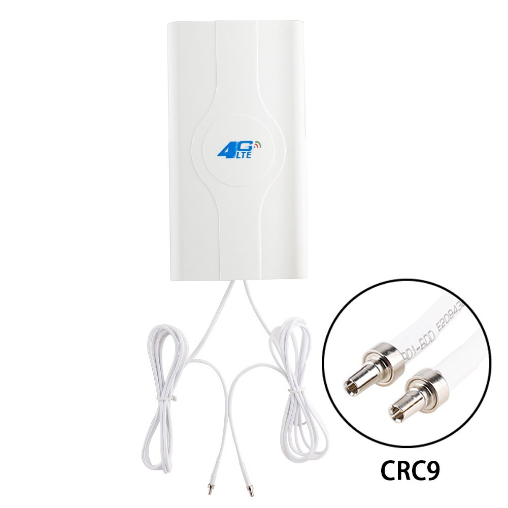 88dBI 4G LTE antenna Mobile antenna Booster Signal Amplifier mImo Panel Antenna 2*SMA-male/TS9/CRC9 Connector wIth 2M Cable: CRC9 Connector