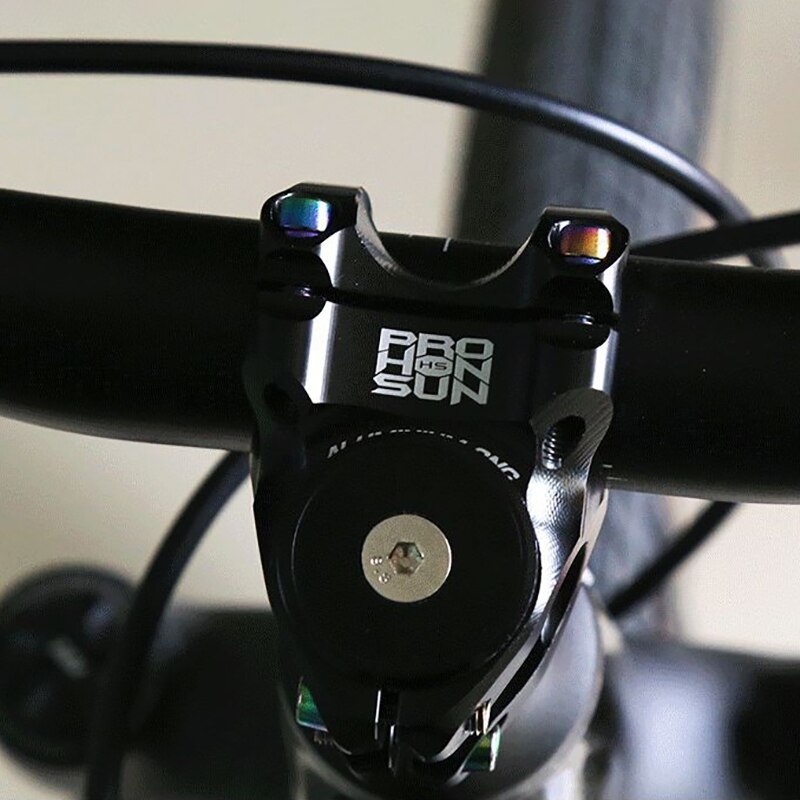 Bicycle Stem Bicycle Super Light Short Handlebar Stand Mountain Bike Scooter Standpipe Aluminum Alloy CNC 35MM Standpipe