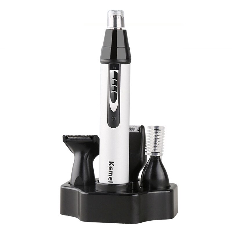 Kemei 4 in 1 elektrische nase ohr augenbrauen haar Trimmer haar Haarschneidemaschine haar schneiden maschine Bart Trimmer für männer und damen