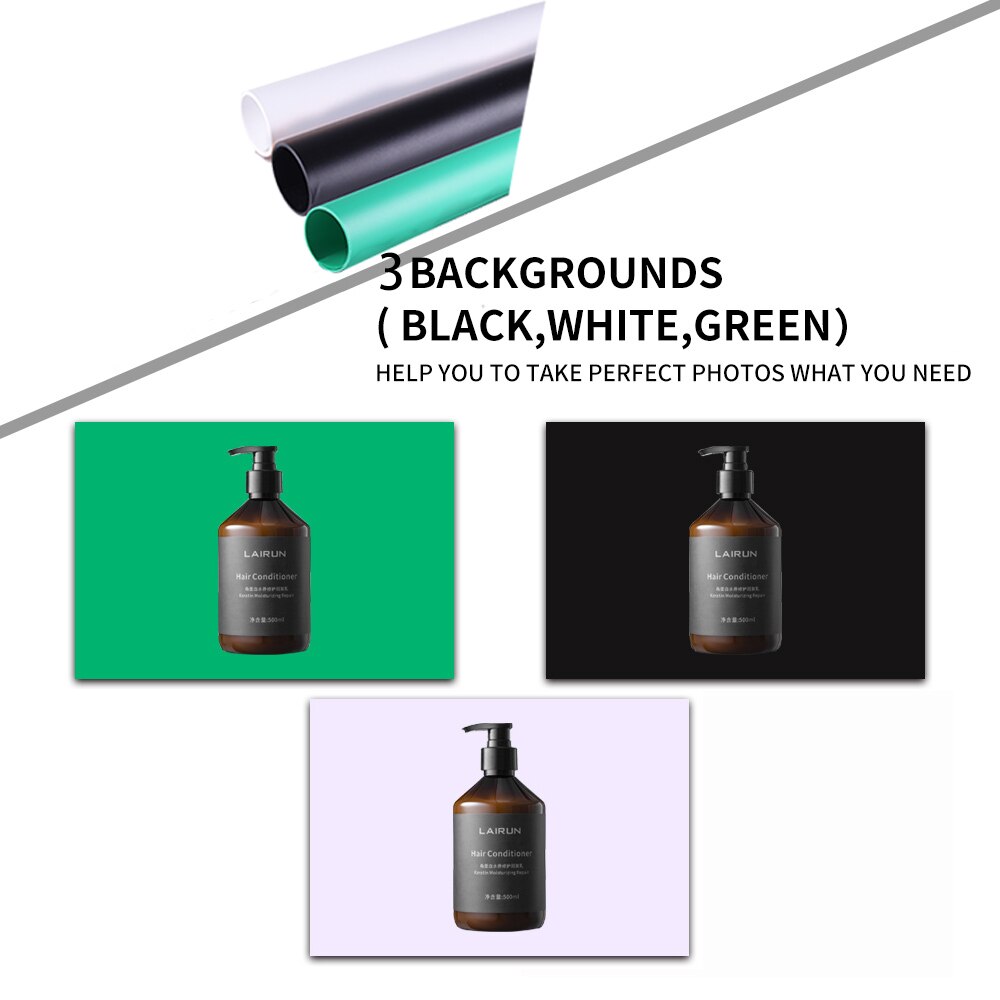 40cm*40cm Photo Box Dimmable Shooting Light Box Portable Folding Light Tent Softbox for Table Live Product Photograghy