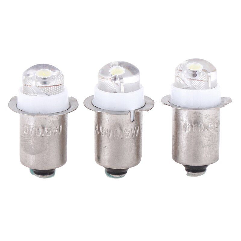 LED Glühbirne P 13,5 S 0,5 W Arbeit Licht Taschenlampe Ersatz LED Arbeit 3V 4,5 V 6V 50000 warm Weiß