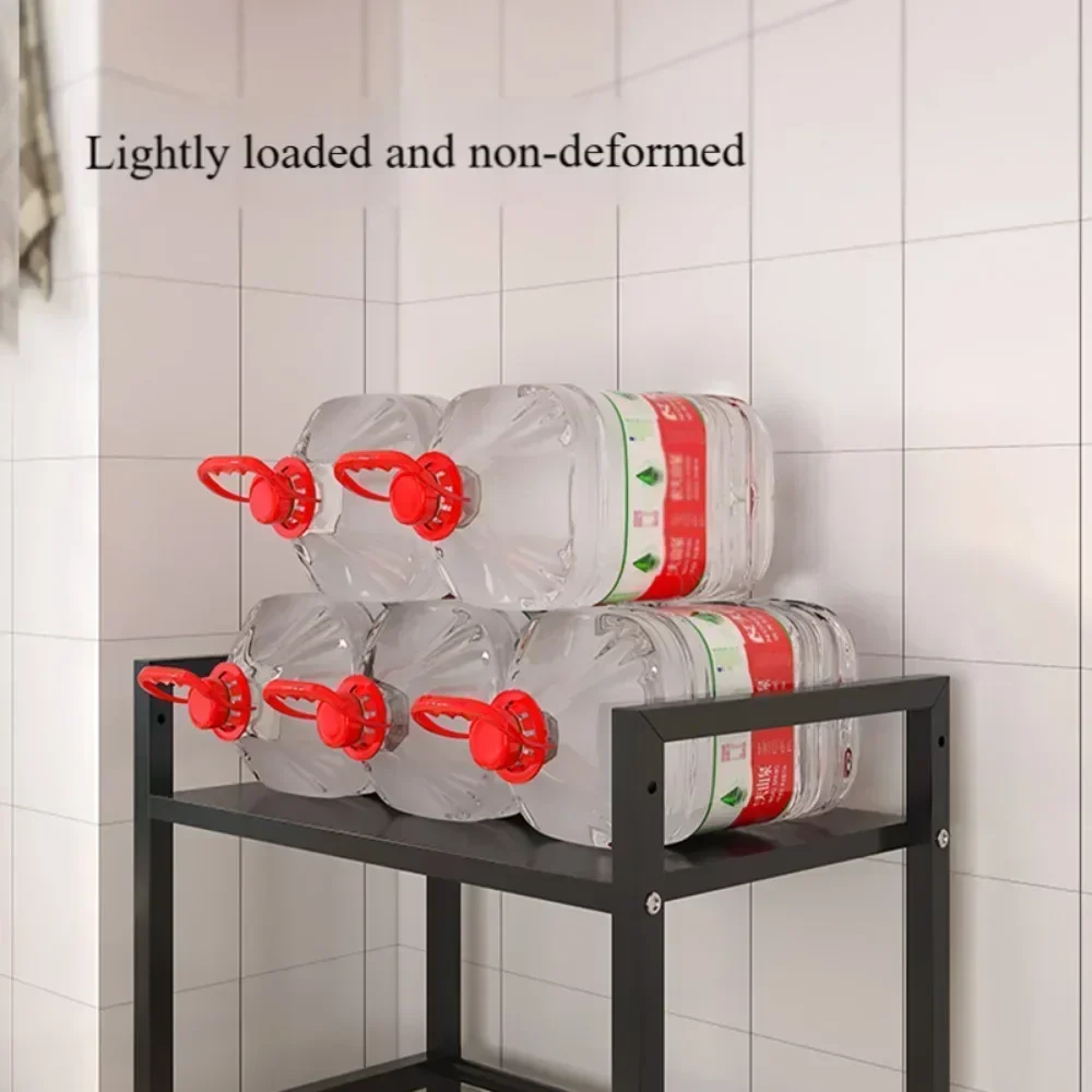 Estante de almacenamiento multifuncional, estantes para horno de 2/3 niveles, estante para platos de almacenamiento con espacio móvil para cocina, estante organizador deslizante delgado para cocina