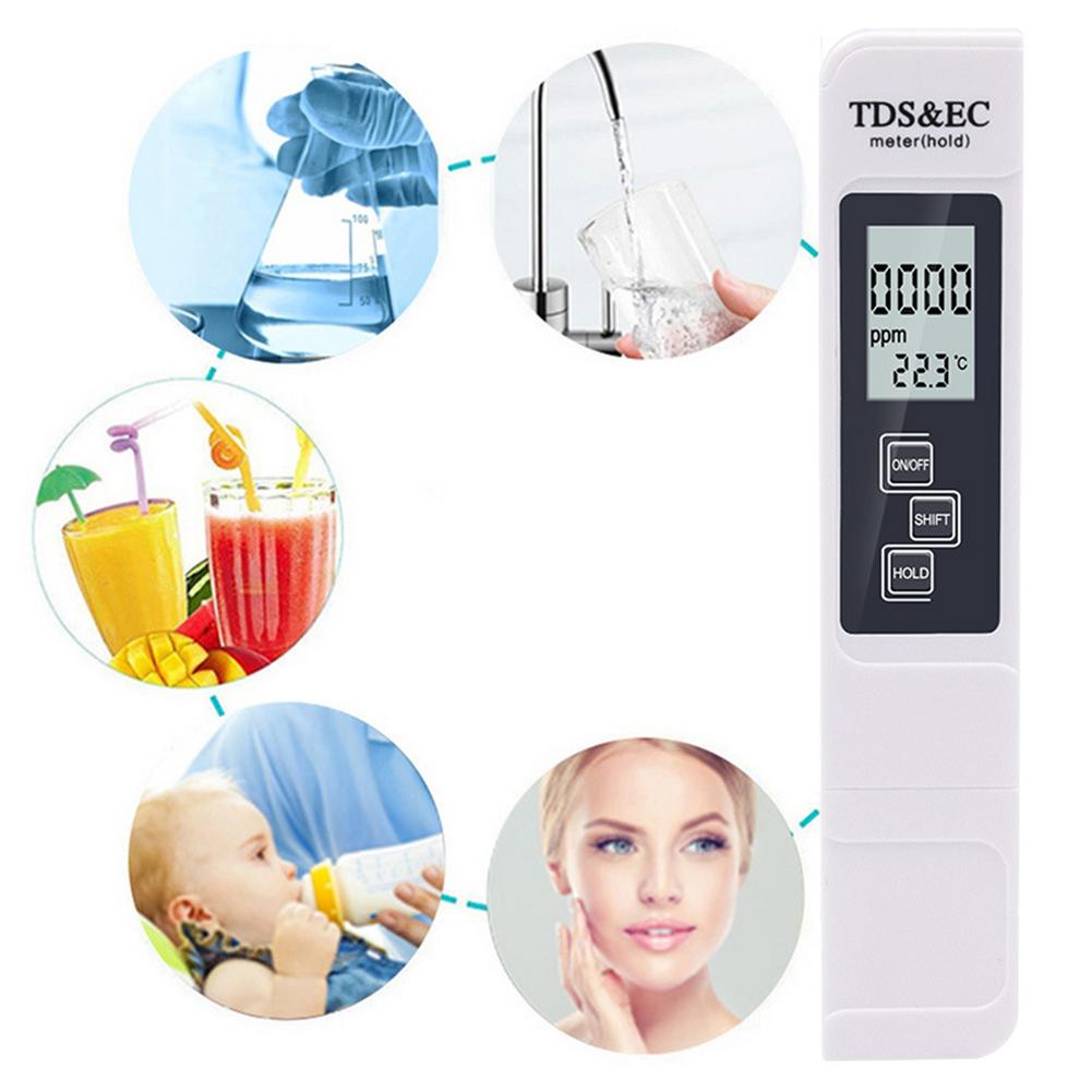 3-in-1 TDS Water Tester Meter Widely Used Water Testing Pen Water Analysis Meter Monitor Water Test Tool