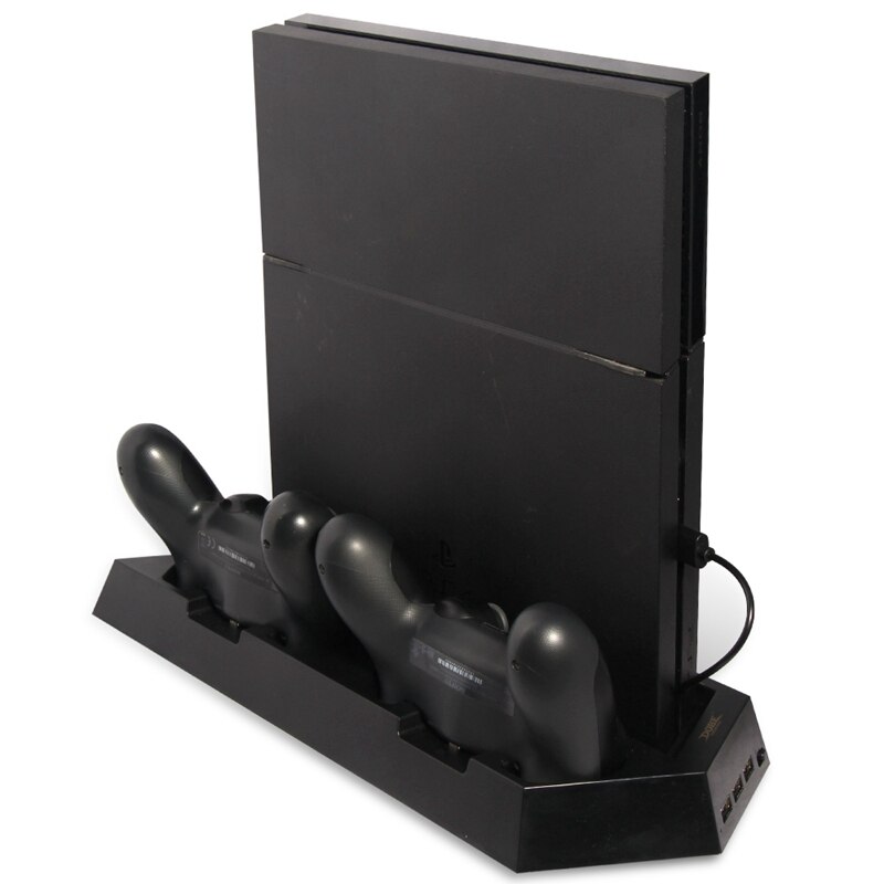 PS4 Station de refroidissement support Vertical contrôleur Station de charge pour Playstation PS4 Slim / PS4 Pro