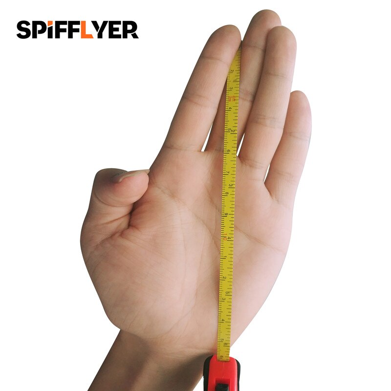 2m 6ft mini måttband infällbar liten nyckelring måttband nyckelring nyckelring ficka bärbar stål mått mätare