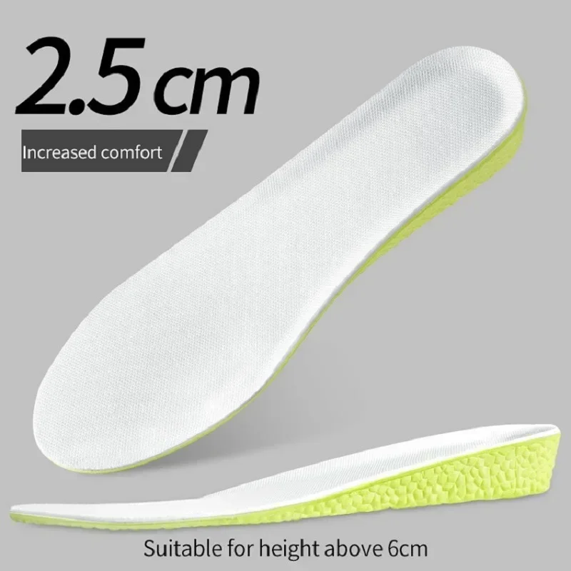 Solette invisibili per aumentare l'altezza Scarpe in memory foam verde Suola traspirante Comoda per uomo Donna Soletta per la cura dei piedi: Blu / 42