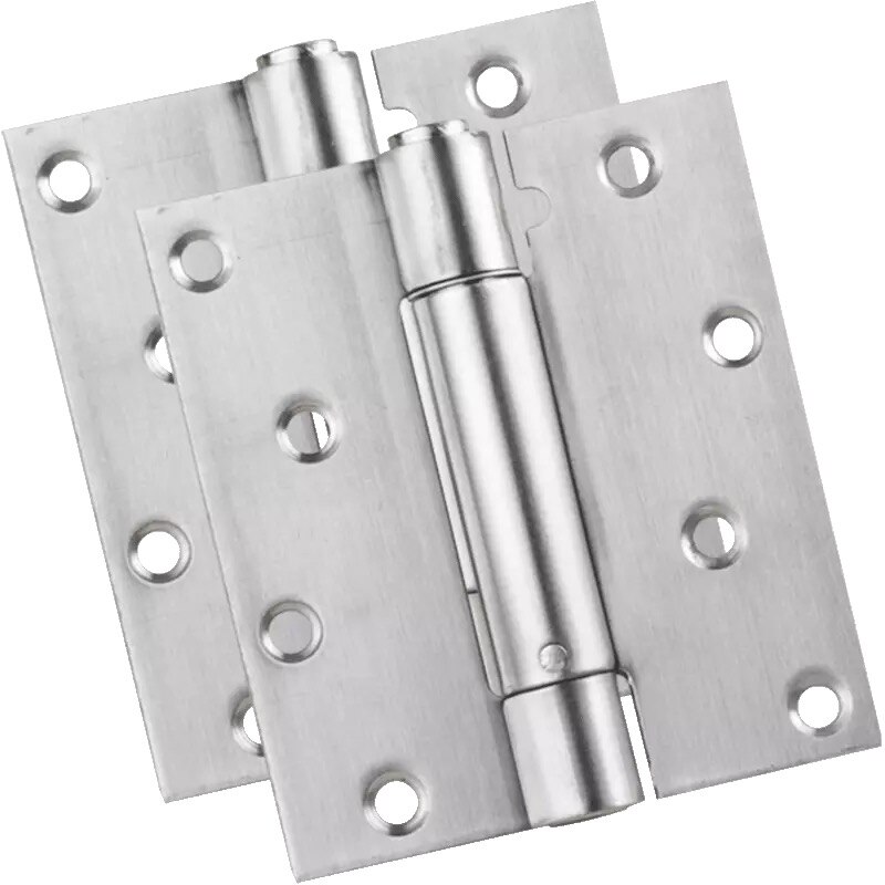 Single Action Rated Self Closing hinges Adjustable Door Single Spring Hinge 4 Inch Butt Hinge brushed 2.5mm Stainless Steel