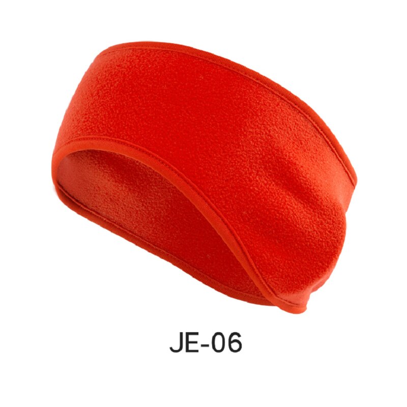 Hiver unisexe Ski cache-oreilles, polaire laine bandeau en cours d'exécution cyclisme Sport élastique foulard cache-oreilles cache-oreilles: Orange