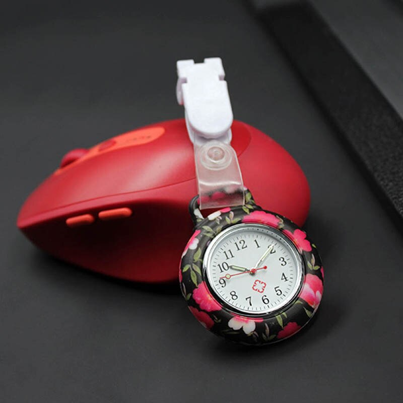 Reloj de bolsillo para enfermeras, pulsera de silicona de cuarzo para Doctor TT @ 88