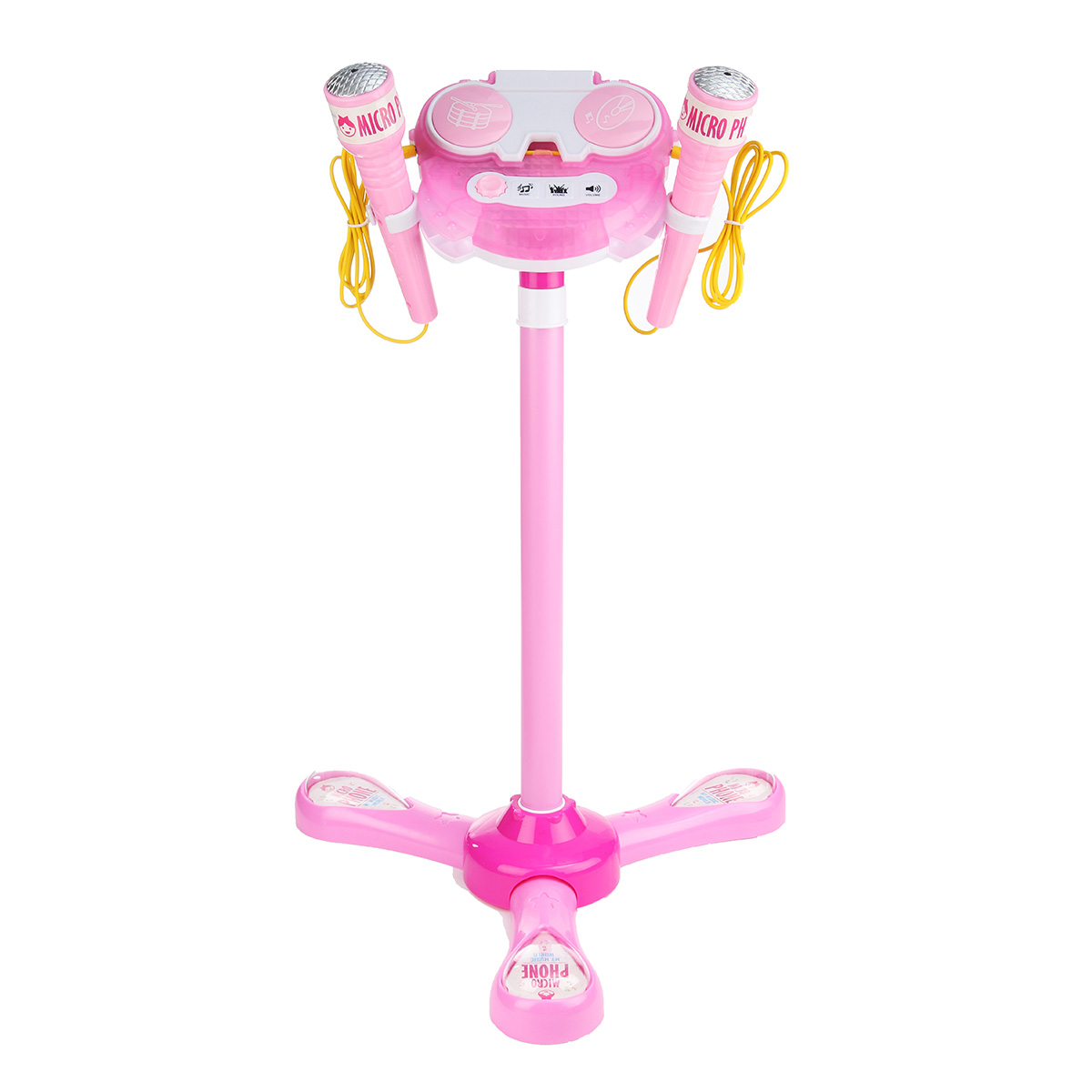 Karaoke-Maschine Für Kinder – Mit 2 Mikrofonen, Bluetooth, Für Mädchen 3–10 Jahre