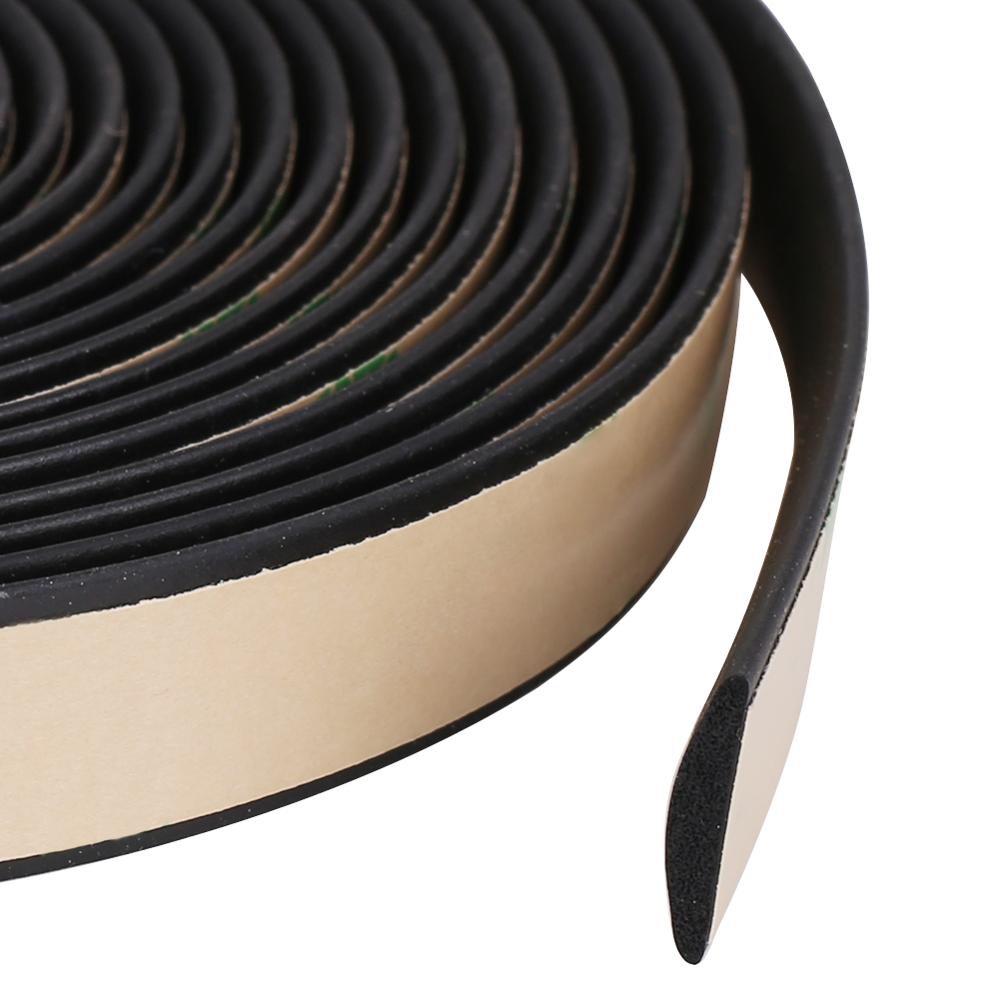 5M Car Door Edge Protector Universal Auto Door Guard Protective Strips Window Rubber Weather Sound Insulation Seal Strip