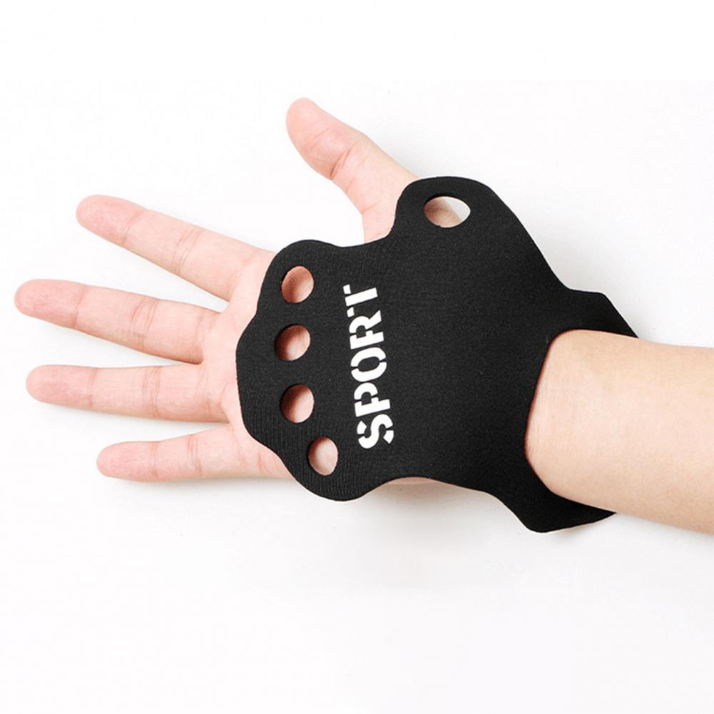 Gants d'entraînement antidérapants, paume d'haltérophilie, poignées de traction, Fitness, gymnastique, gants d'entraînement, protection des mains