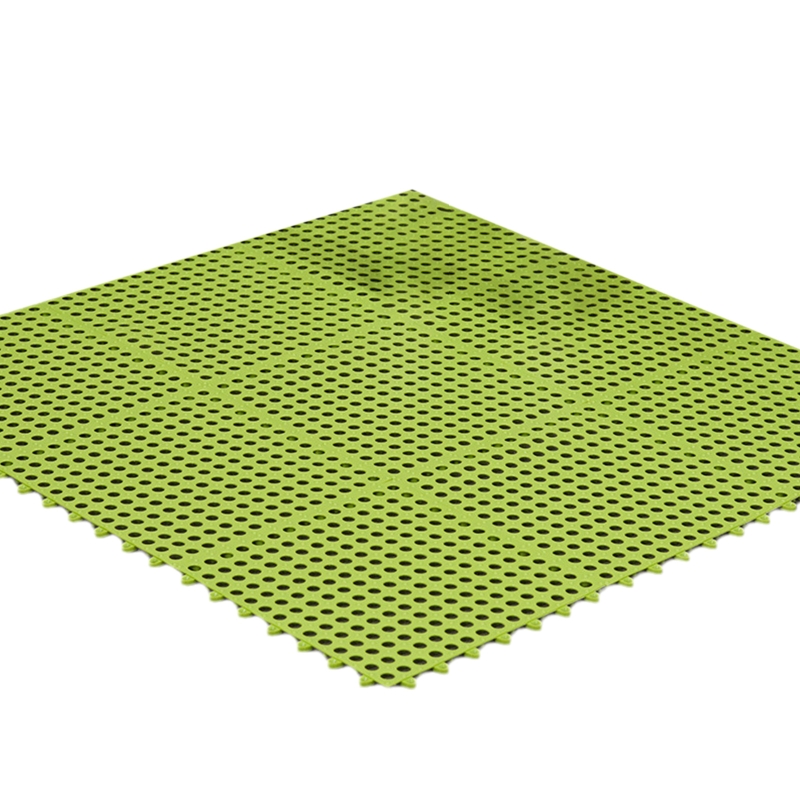 Square Shower Mat Non-Slip Bath Mats Anti-skid Bathroom Massage Mat Hollow Drain Holes Bathtub Carpet Kitchen Splicing Pads: Green 1