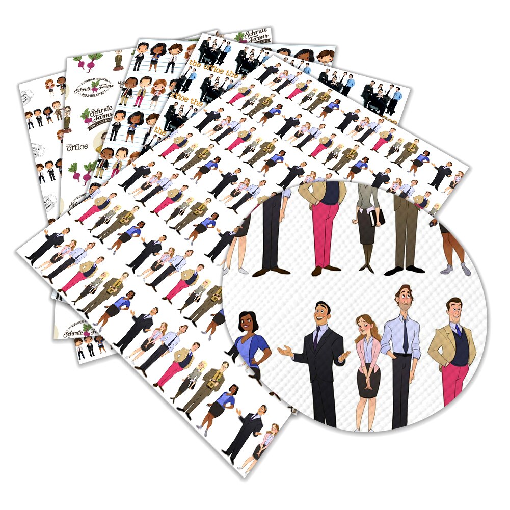 Faux cuir 22x30cm pour l'artisanat, accessoire de décoration en cuir synthétique pour nœud de cheveux