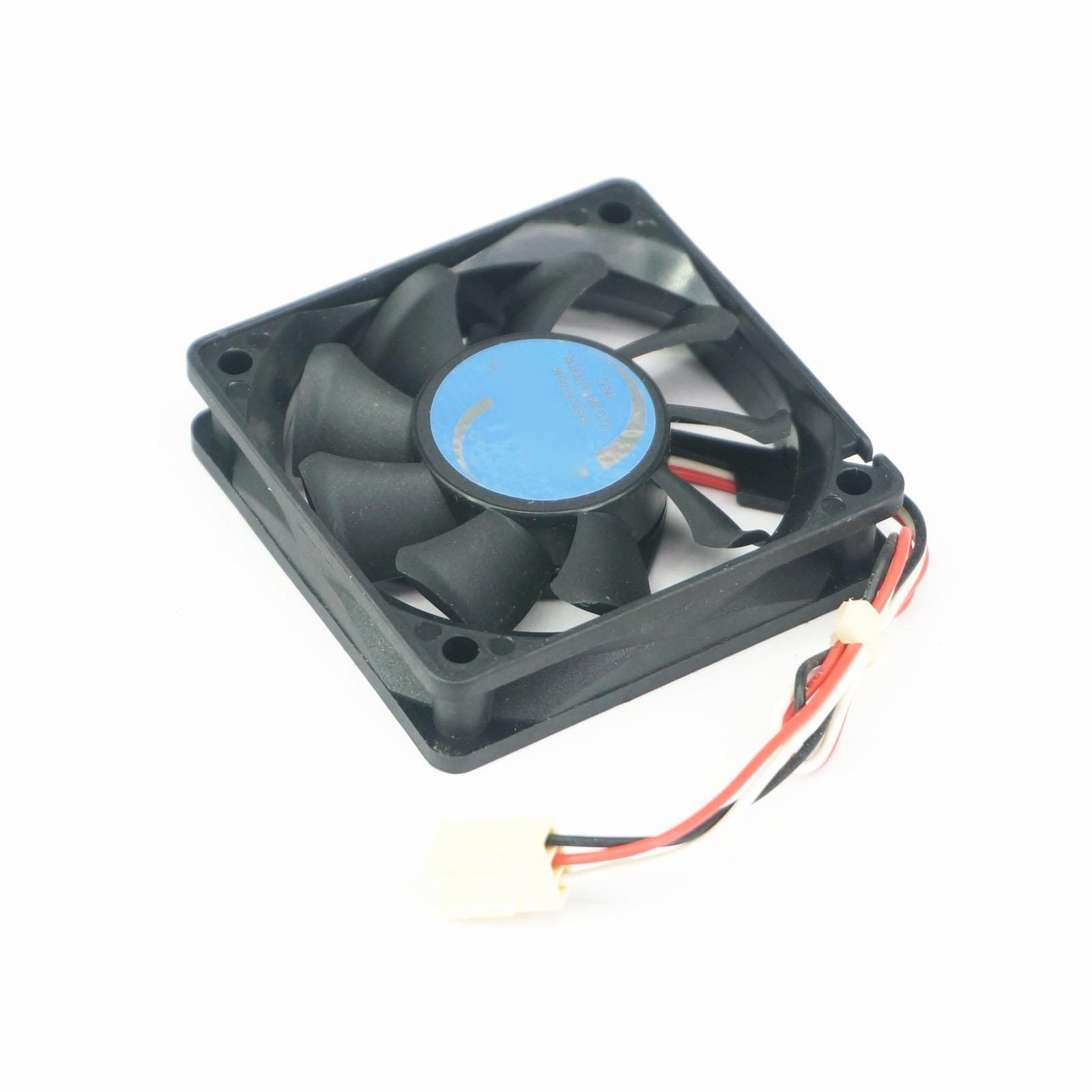 12V DC 60x60x15mm Axial Radiator Fan 5300RPM Dual Ball Bearing Middle ...