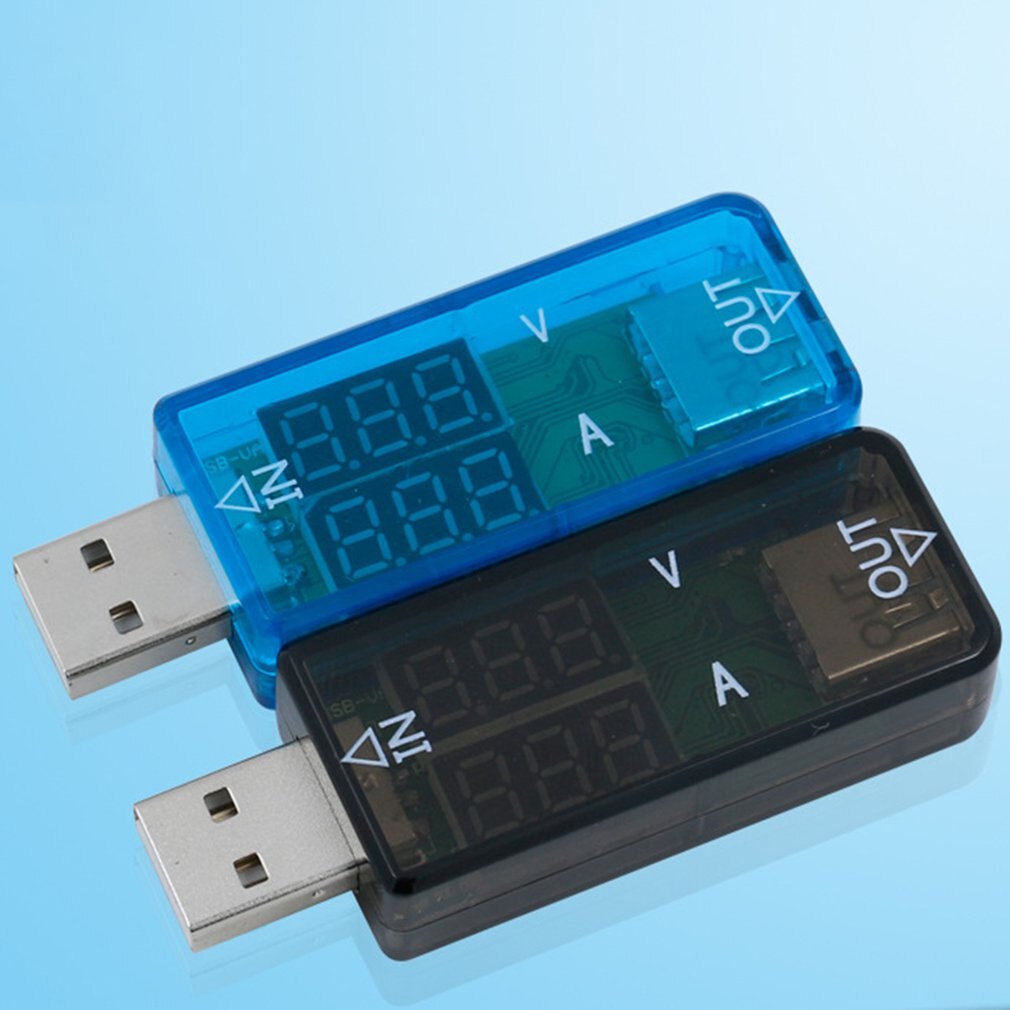 USB Tester DC4V-30V 0-3A Digital Voltmeter Ammeter... – Vicedeal