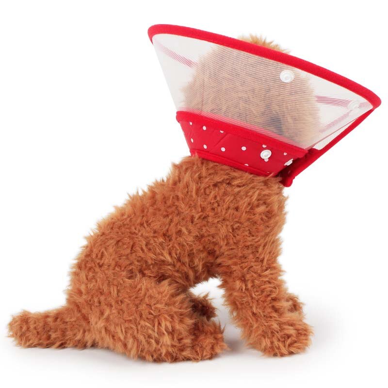 Recovery Pet Cone Elizabethan Collar Dog Cat Puppy Pet Remedy Wound Healing Recovery Collar Protective Adjustable with Soft Edge
