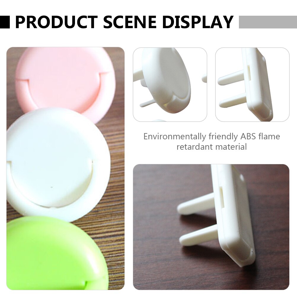 60pcs coperchio della presa di isolamento coperchio della presa a prova di bambino protezione della spina di protezione