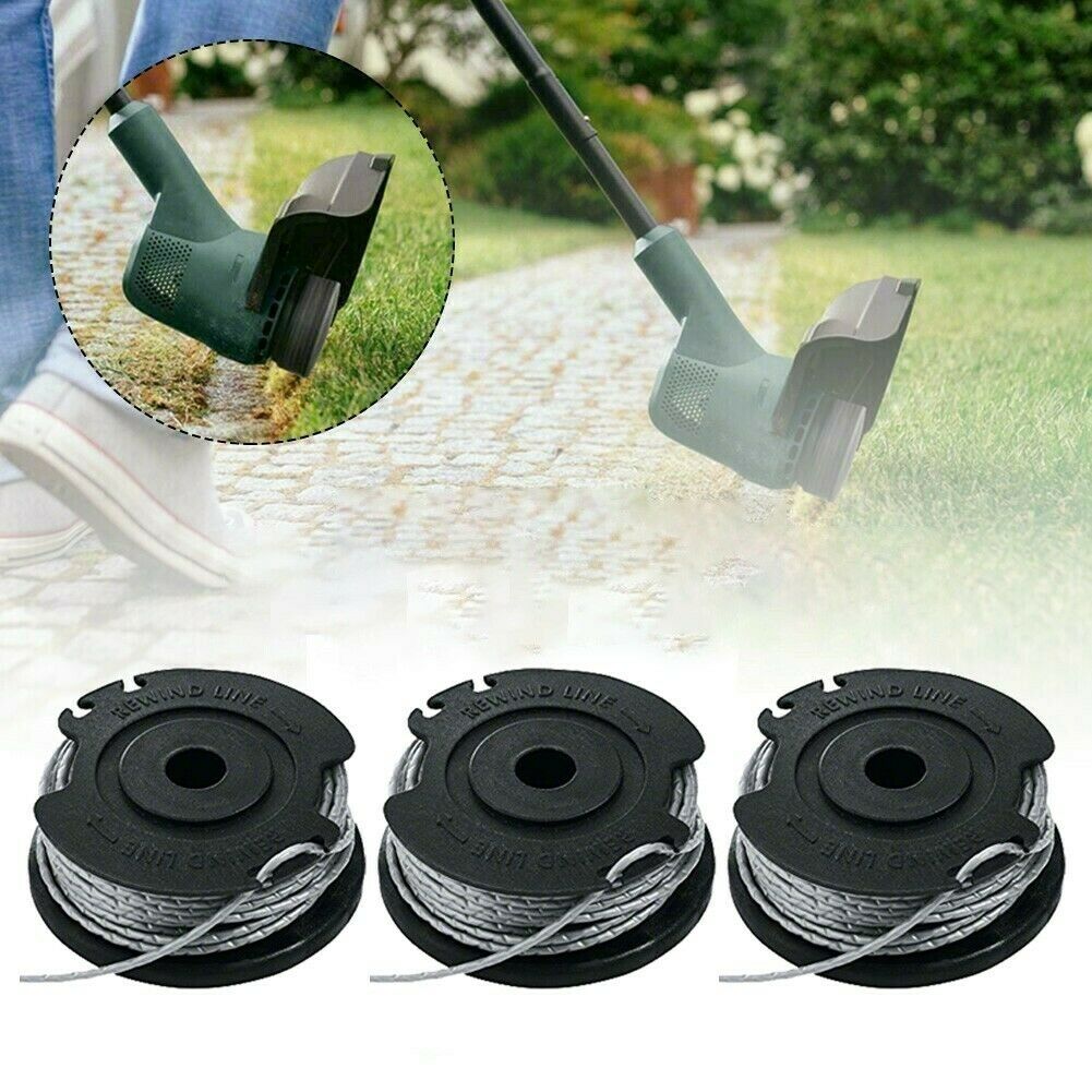 3Pcs 4m*1.65mm Trimmer Spool Line Spool For BOSCH ART 23/26 SL Trimmer Spool Lawn Mower Accessories Home Garden Lawn Trimming
