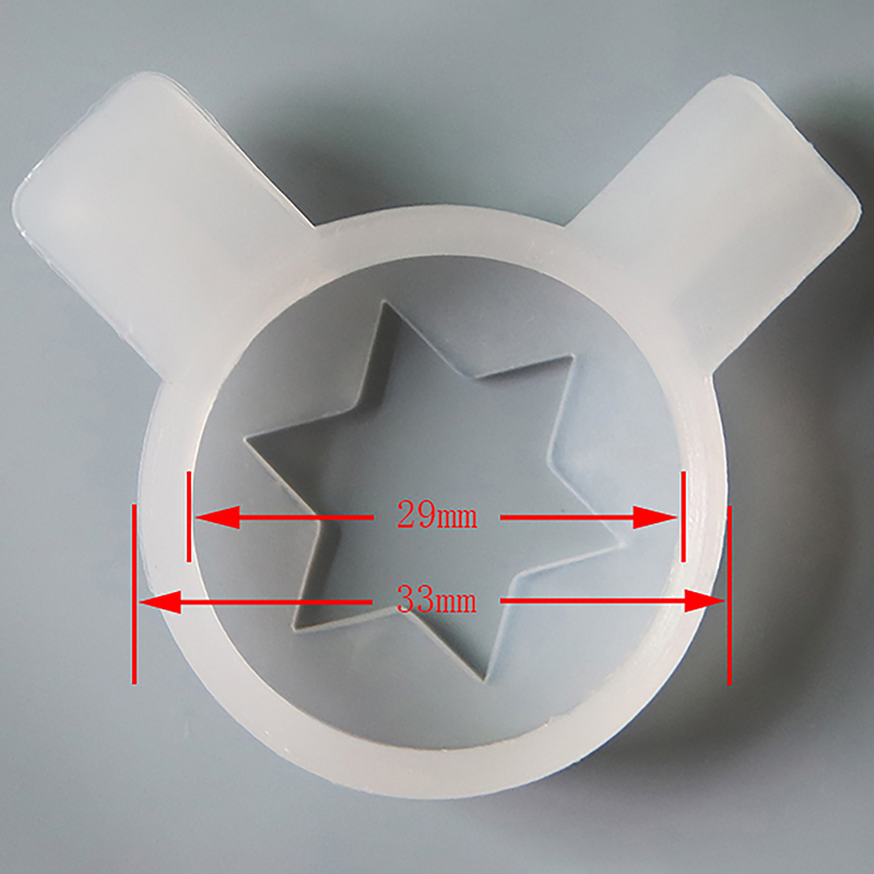 Ice Cream Modeling Lids Spare Part, Magic Shape Caps, Soft Serve, Ice Cream Machines Fittings, 29mm Diâmetro Interno, 1Pc