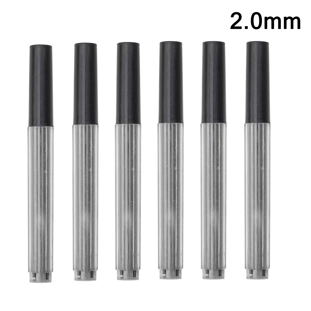Mechanical Pencil Lead 0.3 0.5 0.7 0.9 1.3 2.0 HB Refill Leads for Plastic Metal Press Automatic Pencil Write Painting Supplies: light yellow