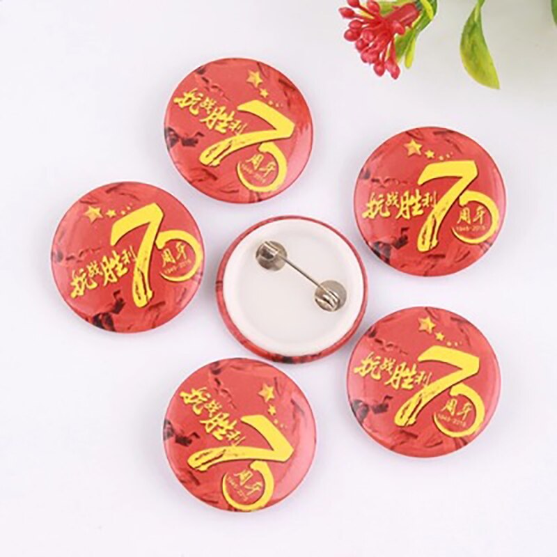 32mm DIY przypinki robić ubrań puste surowce szpilki przyciski odznaki dostarcza części 100 sztuk