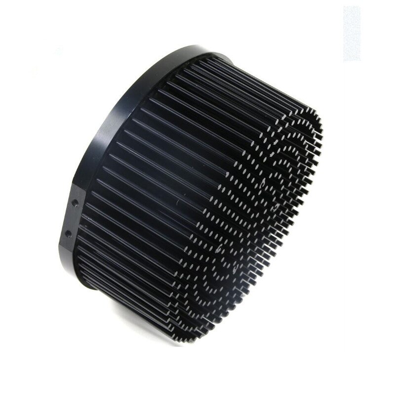 150mm aluminum Pre-drilled pin fin LED heat sink for COB CREE CXB3590 Bridgelux Vero29 gen7 Citizen clu048 1212 led grow lights